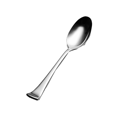 Bon Chef SBS3204 8.5" Stainless Steel Aspen Tablespoon and Serving Spoon