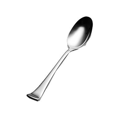 Bon Chef SBS3204 8.5&quot; Stainless Steel Aspen Tablespoon and Serving Spoon