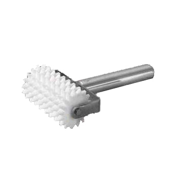 American Metalcraft DD5705 Dough Docker 5.5" Wide x 8.75" Long Stainless Steel Axle Independent Plastic Wheels