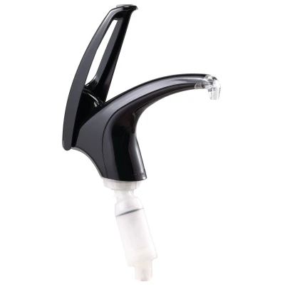 San Jamar P4000BK Frontline Soft-Touch Pump Only 13" X 9" X 2-3/4" Black