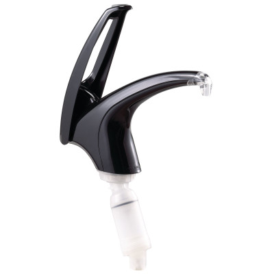 San Jamar P4000BK Frontline Soft-Touch Pump Only 13" X 9" X 2-3/4" Black
