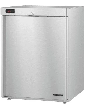 Hoshizaki HR24C 23.4"W One-Section Solid Door Reach-In Compact Undercounter Refrigerator
