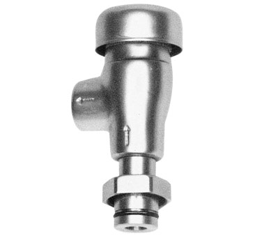 Fisher 2932 1/4" F Outlet Swivel Elbow With Vacuum Breaker