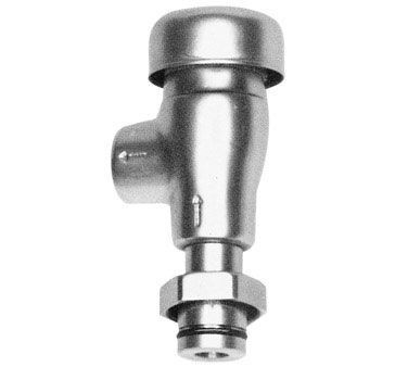 Fisher 2932 1/4" F Outlet Swivel Elbow With Vacuum Breaker