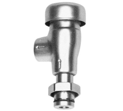 Fisher 2932 1/4" F Outlet Swivel Elbow With Vacuum Breaker