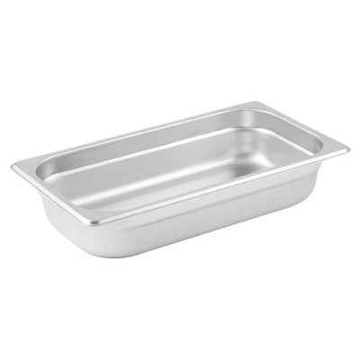 Winco SPJL-302 Steam Table Pan 1/3 Size
