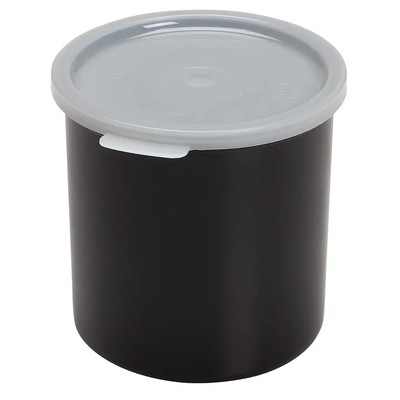 Cambro CP12110 Black Round Crock - 12/Case