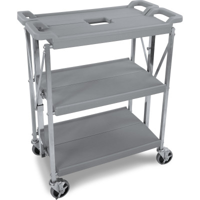 Carlisle SBC152123 Gray Cart 29-1/2"W x 15"D x 35-3/4"H