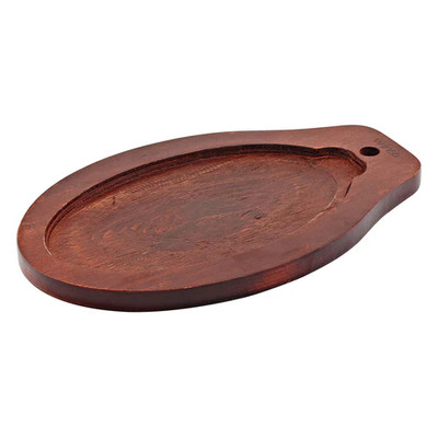 Winco ISP-3-UL Oval Wood Underliner for Steak Platter