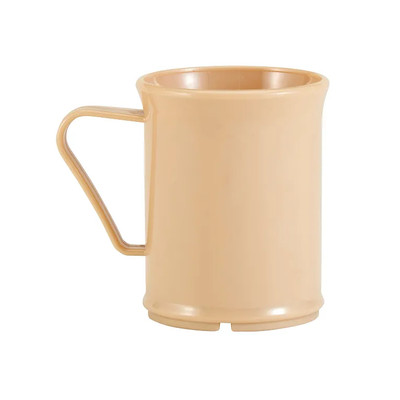 Cambro 96CW133 Camwear 9.6 oz Beige Polycarbonate Mug - 48/Case