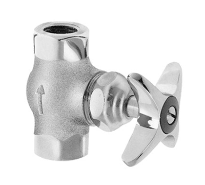 Fisher 29330 1/2" Check Stem Exposed Stop Shut Off Valve