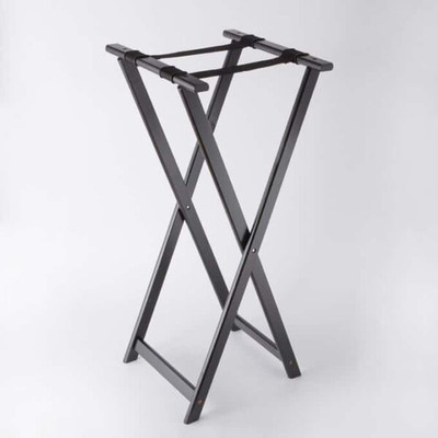 American Metalcraft WTSB40 18" W x 38" H Black Tray Stand