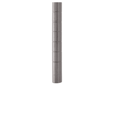 Metro 33Upk4 Super Erecta Siteselect Post 33-3/4"H Metroseal Gray Epoxy Coated Corrosion-Resistant Finish
