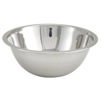 Winco MXB-300Q 3 qt. Stainless Steel Mixing Bowl