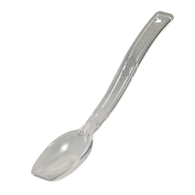 Cambro SPO8CW135 0.5 Oz. Clear Polycarbonate Salad Spoon - 12/Case