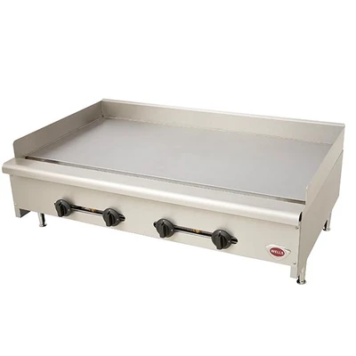 Wells HDG-4830G 47" Natural Gas Countertop Griddle - 120,000 BTU