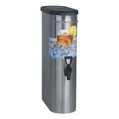 Bunn 39600.0001 3.5 Gallon Stainless Steel Narrow Iced Beverage Dispenser