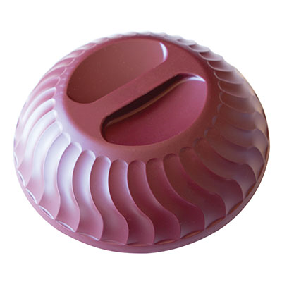 Dinex DX340061 Turnbury Cranberry Insulated Dome for 9" Plate