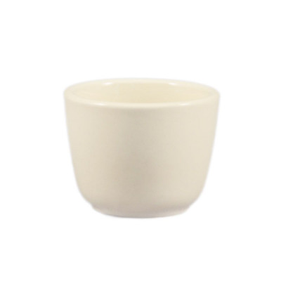 CAC China CTC-45 4.5 Oz. American White Ceramic Rec Chinese Style Tea Cup (3 Dozen Per Case)