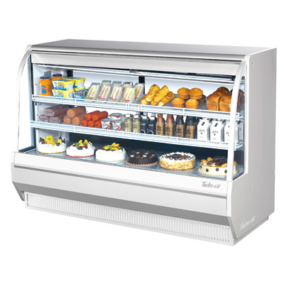 Turbo Air TCDD-72H-W(B)-N 72.5"W Refrigerated Deli Case
