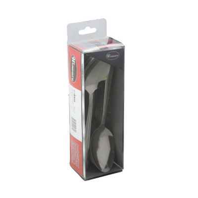 Winco 0081-03 7" 18/0 Stainless Steel Dinner Spoon (24 Pieces Per Pack)