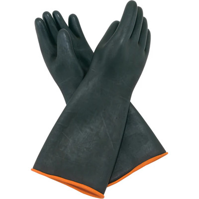 Winco NLGH-18 Natural Latex Glove (1 Pair)