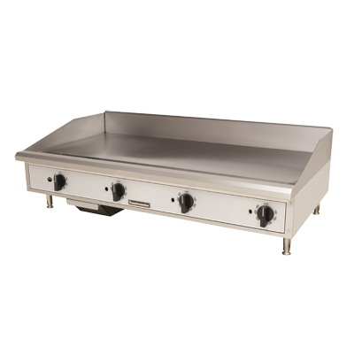 Toastmaster TMGM48 48" Natural Gas Countertop Griddle - 80,000 BTU