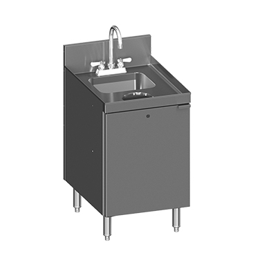 Glastender C-SC-18-LD Stainless Steel CHOICE Sink Cabinet - 18"W x 24"D