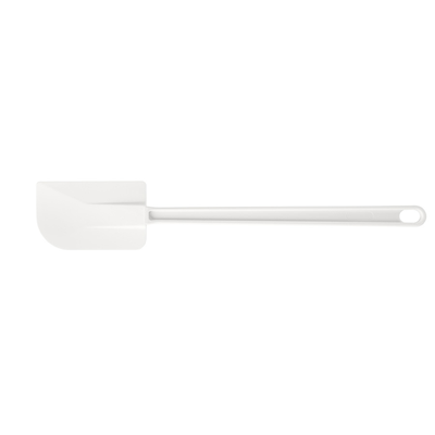 CAC China KUSF-R-16 16.25" Rubber with White Handle and Flat Blade Scraper (288 Each Per Case)
