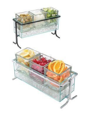 Cal-Mil 1806-7-13 Jar Caddy 13-1/2"W x 5-1/2"D x 9"H