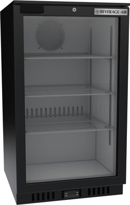 Beverage Air CT96HC-1-B 21.38"W Glass Door Reach-In Refrigerator