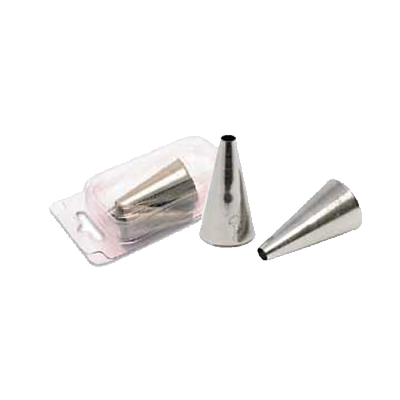 Matfer Bourgeat 166500 Decorating Tube Tip set 12 Piece From 1/6" To 8/13" Dia. Stainless Steel - 1 set