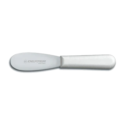 Dexter 18193 3-1/2" White Polypropelyne Handle Sandwich Spreader