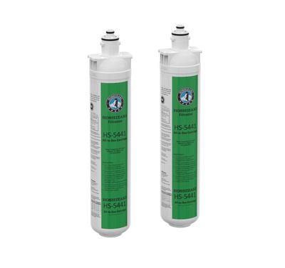 Hoshizaki HS-5441 Replacement All-In-One Filter Cartridge 0.1 Micron Ultra-Filtration Membrane for DWM-20A Pack Of 2