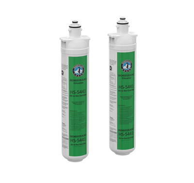 Hoshizaki HS-5441 Replacement All-In-One Filter Cartridge 0.1 Micron Ultra-Filtration Membrane for DWM-20A - Pack Of 2