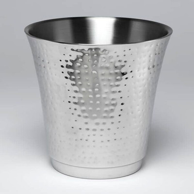 American Metalcraft HMWB 9" Dia. x 8.63" H Round Stainless Steel Wine Bucket