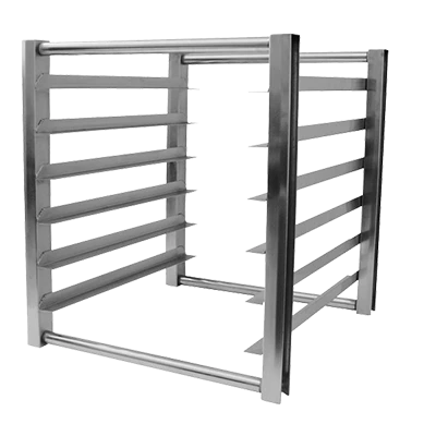 Turbo Air TSP-2224 6 Full Size Pan Stainless Steel Half Size Pan Rack