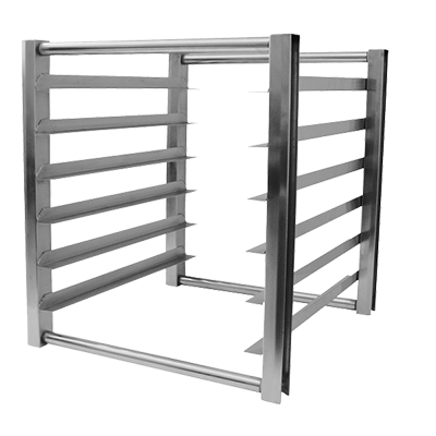 Turbo Air TSP-2224 6 Full Size Pan Stainless Steel Half Size Pan Rack
