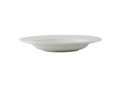 Tuxton ALD-112 11-1/4" 15-1/2 Oz. Porcelain Porcelain White Round Pasta Bowl (1 Dozen)
