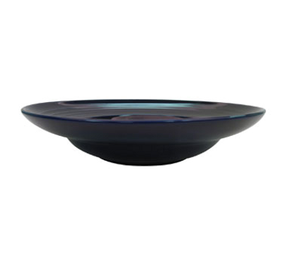 CAC China TG-3-CBU 9 Oz. Cobalt Blue Porcelain Round Tango Pasta Bowl (2 Dozen Per Case)