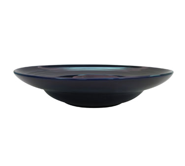 CAC China TG-3-CBU 9 Oz. Cobalt Blue Porcelain Round Tango Pasta Bowl (2 Dozen Per Case)
