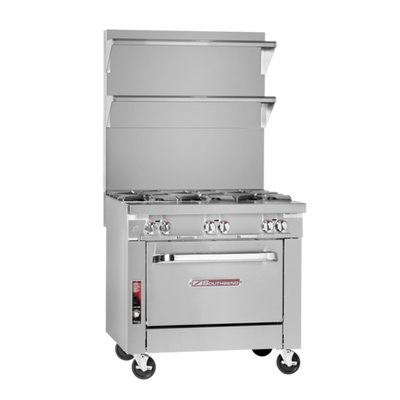 Southbend P36N-ISI 48" Electric Platinum Heavy Duty Induction Range - 240 Volts