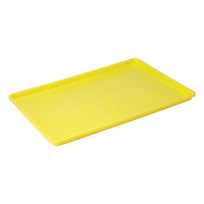 Winco FFT-1826YL 26"W Yellow Fast Food Tray