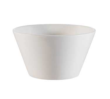 CAC China 101-V5 16 Oz. Super White Porcelain Round Accessories Soup Bowl (3 Dozen Per Case)