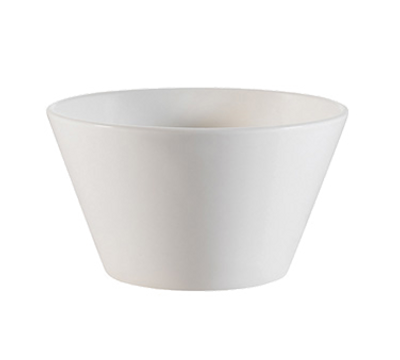 CAC China 101-V5 16 Oz. Super White Porcelain Round Accessories Soup Bowl (3 Dozen Per Case)