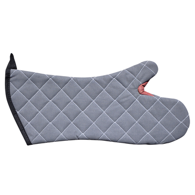 San Jamar 800FG15-BK 15" Black BestGuard Oven Mitt