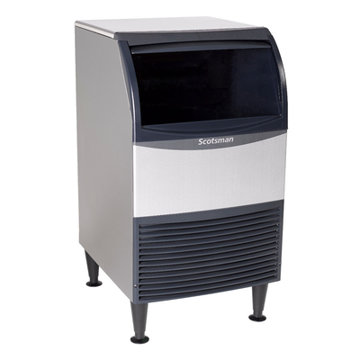 Scotsman UF2020AX-1 20" W Stainless Steel Air-Cooled Undercounter Ice Maker with Bin - 115 Volts