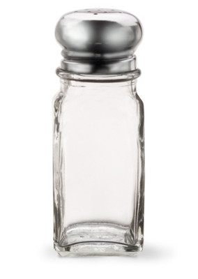 Vollrath 202-12 Stainless Steel Cap Dripcut Salt &amp; Pepper Shaker 2 oz