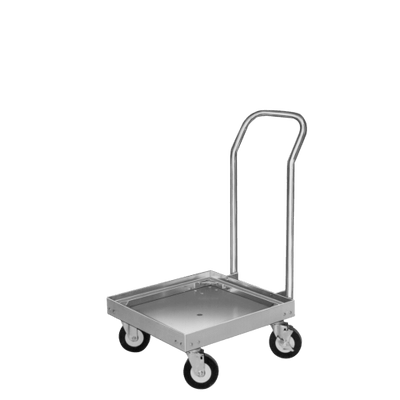 Cres Cor 5002020 20.63" W Aluminum Single Stack Platform Design Dish Rack Dolly