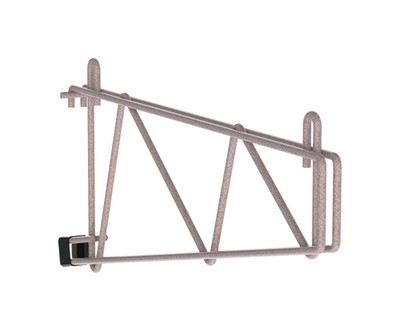 Metro SWS18K4 Smartwall Shelf Support Single For 18" Deep Shelf Metroseal Gray Epoxy-Coated Corrosion-Resistant Finish
